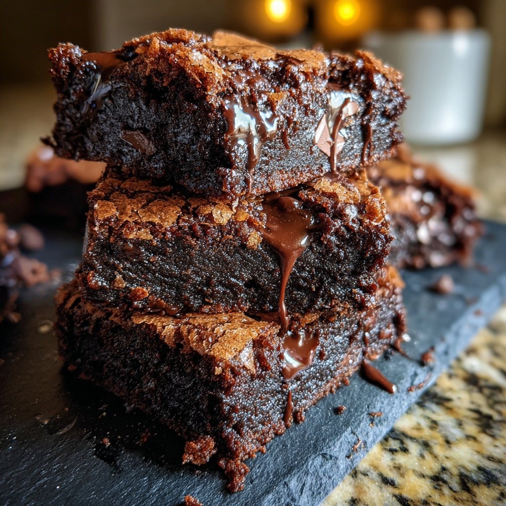 Dessert Chocolate Fudge Brownies