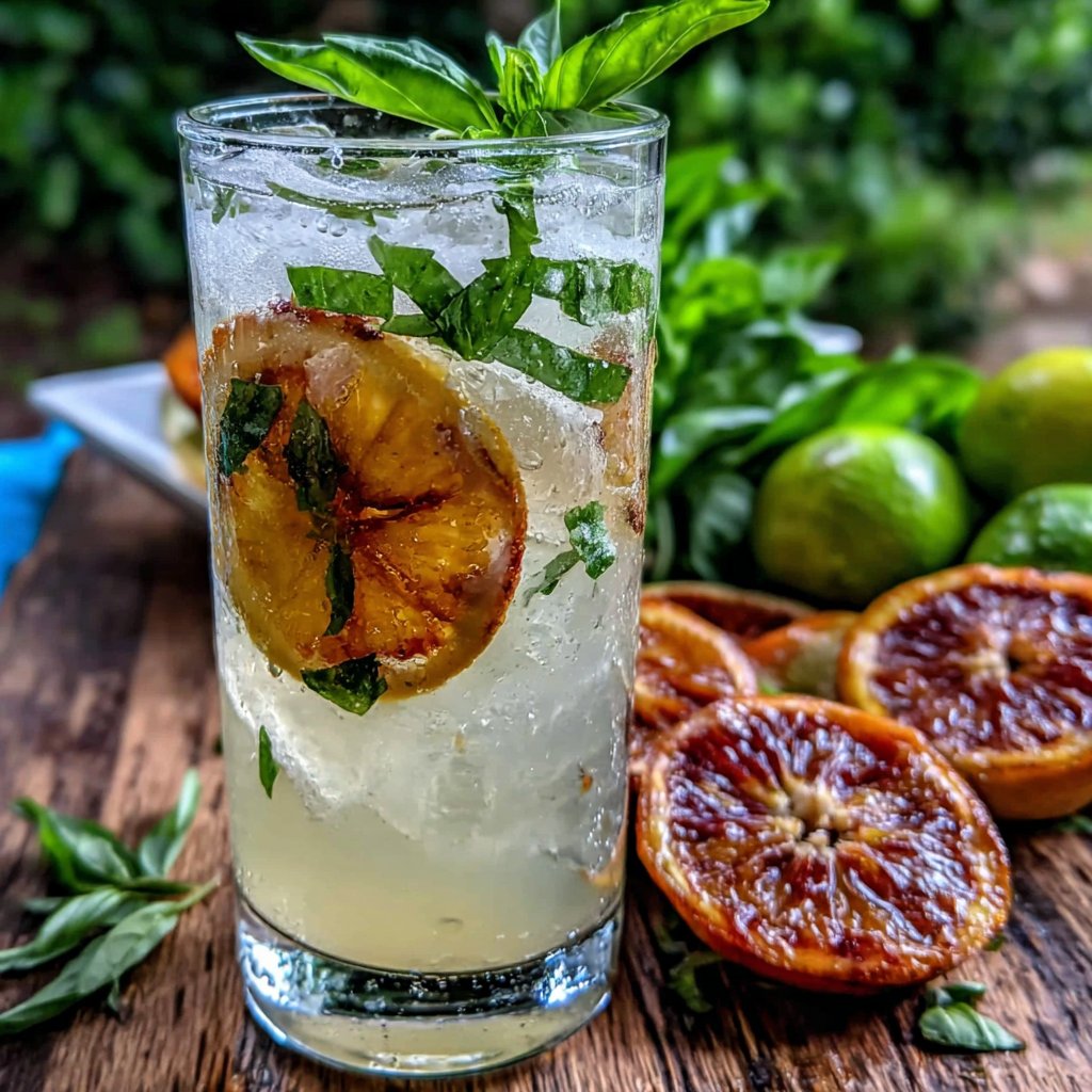 Limoncello-Basil Smash