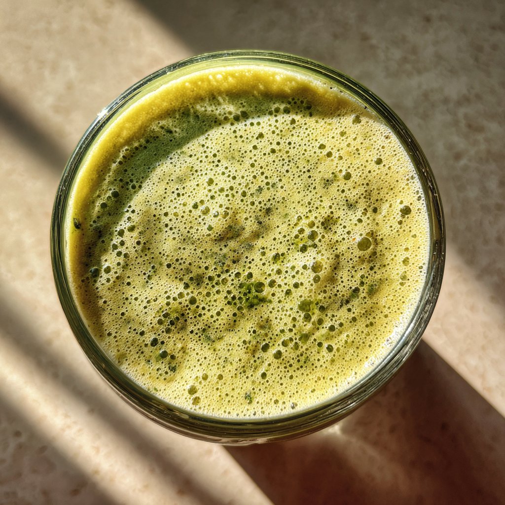 Dandelion and Apple Smoothie